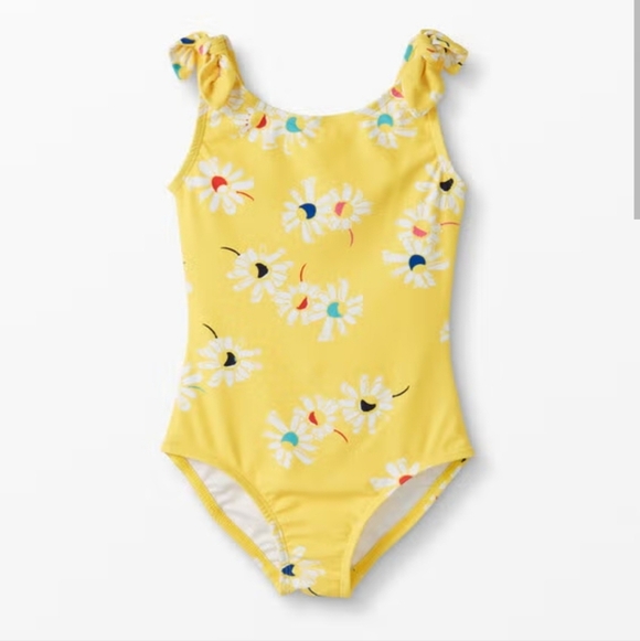 Hanna Andersson Other - Hanna Anderrson Yellow Floral Swimsuit US 4